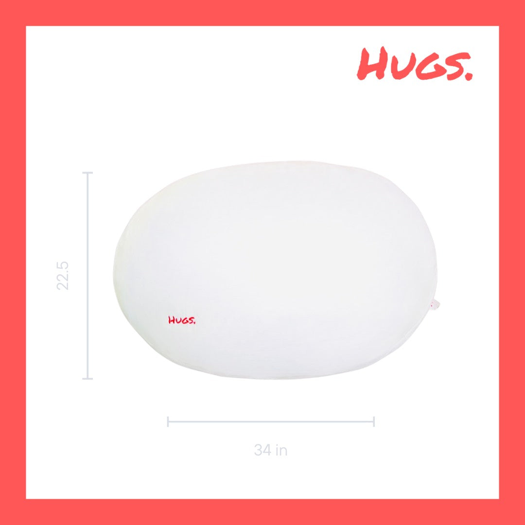 The Big Hug Lux-Lounger Plush Pillow